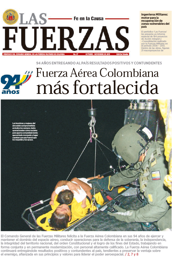 Periódico las Fuerzas octubre 2013
