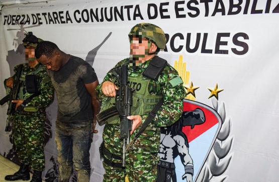 Capturado en la frontera colombo ecuatoriana alias Guasón, cabecilla de las disidencias Oliver Sinisterra 